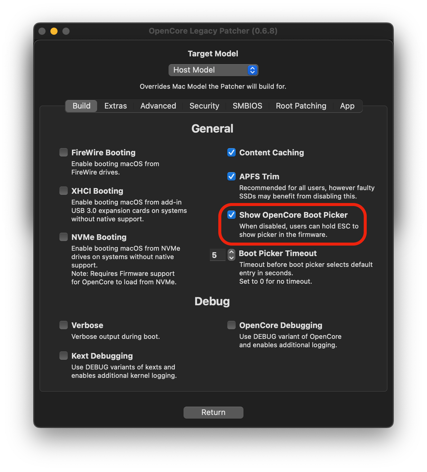 Build and Configure OpenCore - Automated configuration process